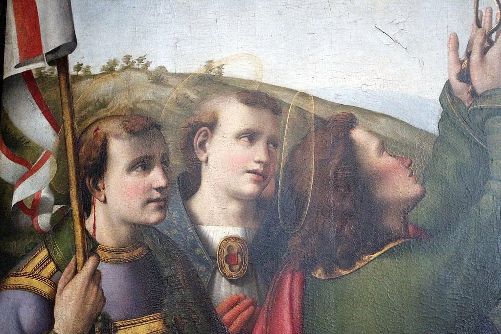 Madonna della Cintola - dettaglio 2